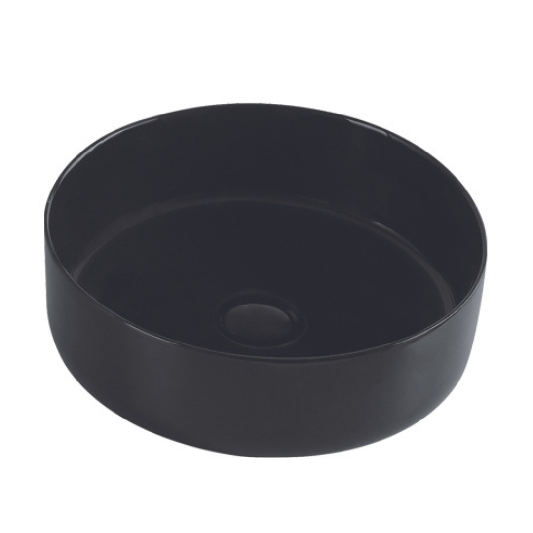 Aulic Dove Matt Black Geraldton Ceramics