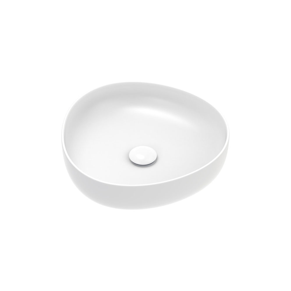 FIE Pebble Small Matte White
